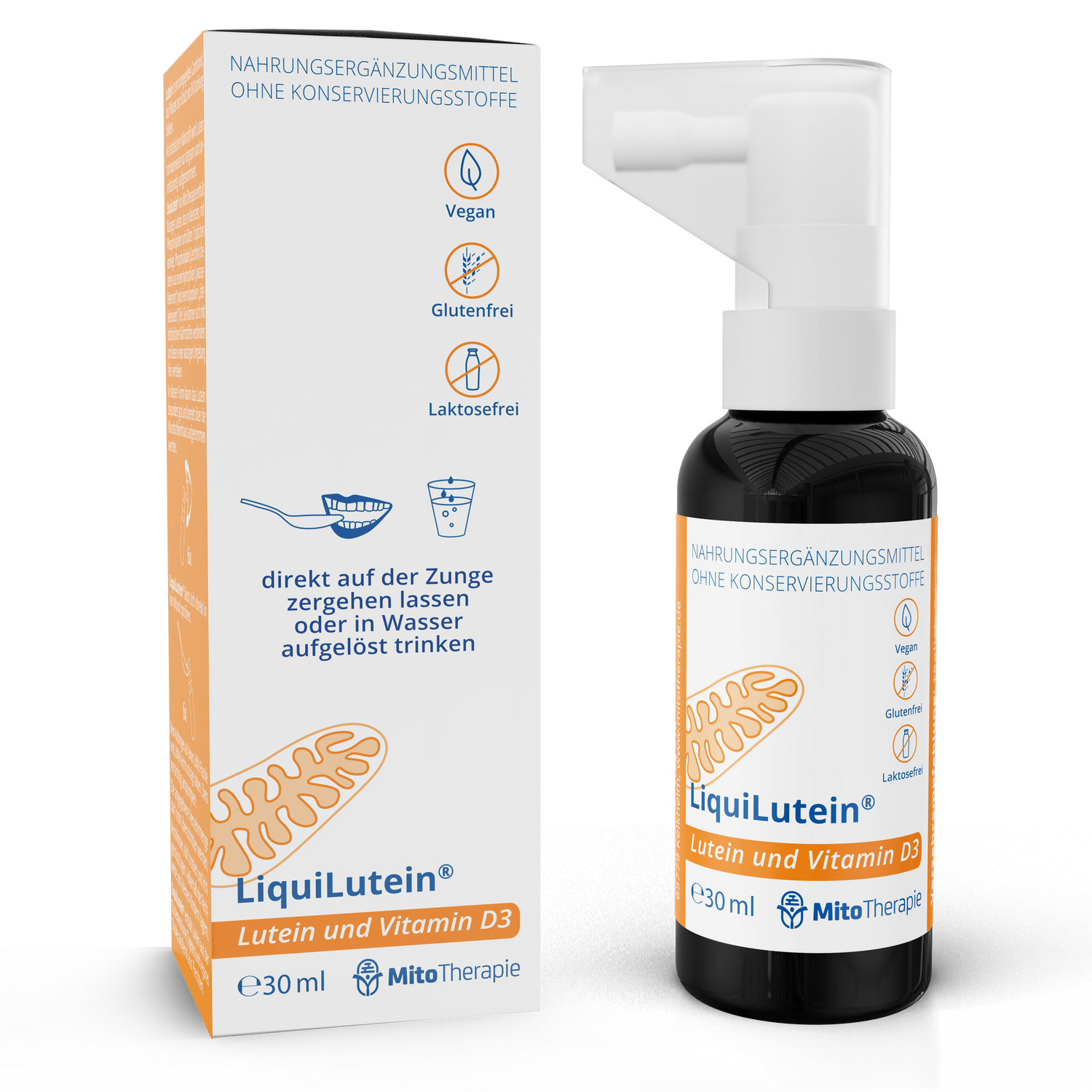 LiquiLutein® – flüssiges Lutein – vegan, höchste Bioverfügbarkeit – 30 ml
