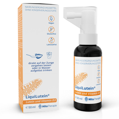 LiquiLutein® – flüssiges Lutein – vegan, höchste Bioverfügbarkeit – 30 ml