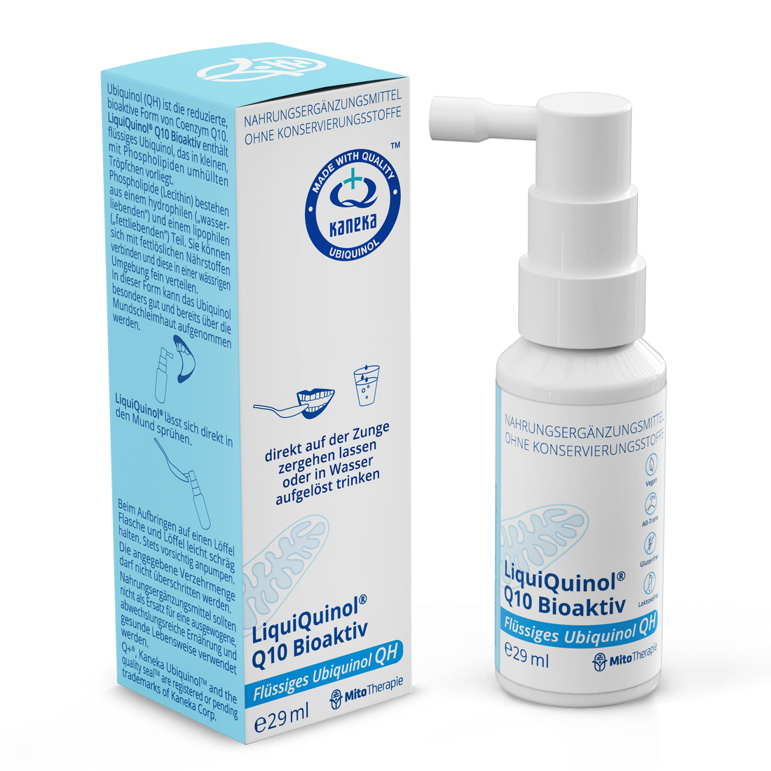 LiquiQuinol® Q10 Bioaktiv – flüssiges Ubiquinol