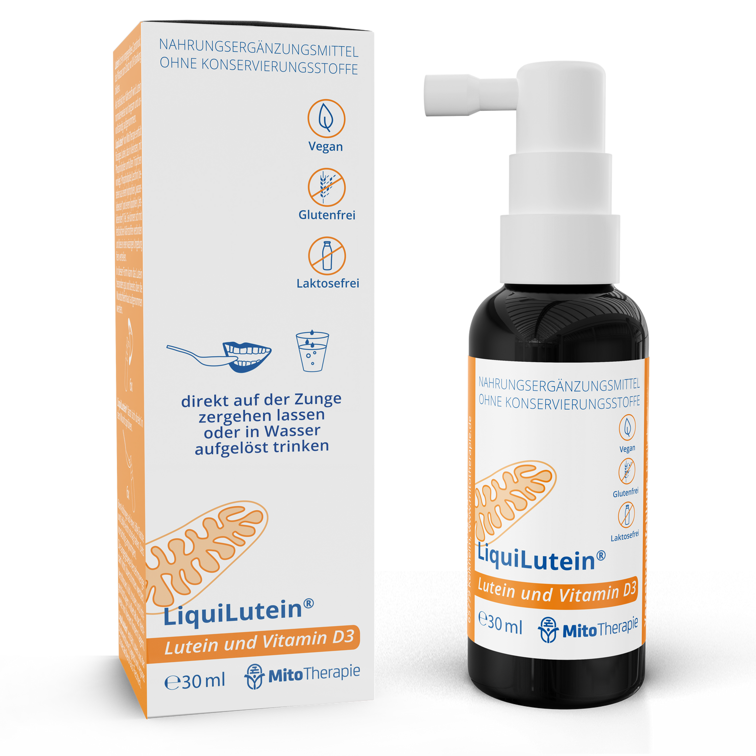 LiquiLutein® - luteína líquida - vegana, máxima biodisponibilidad - 30 ml