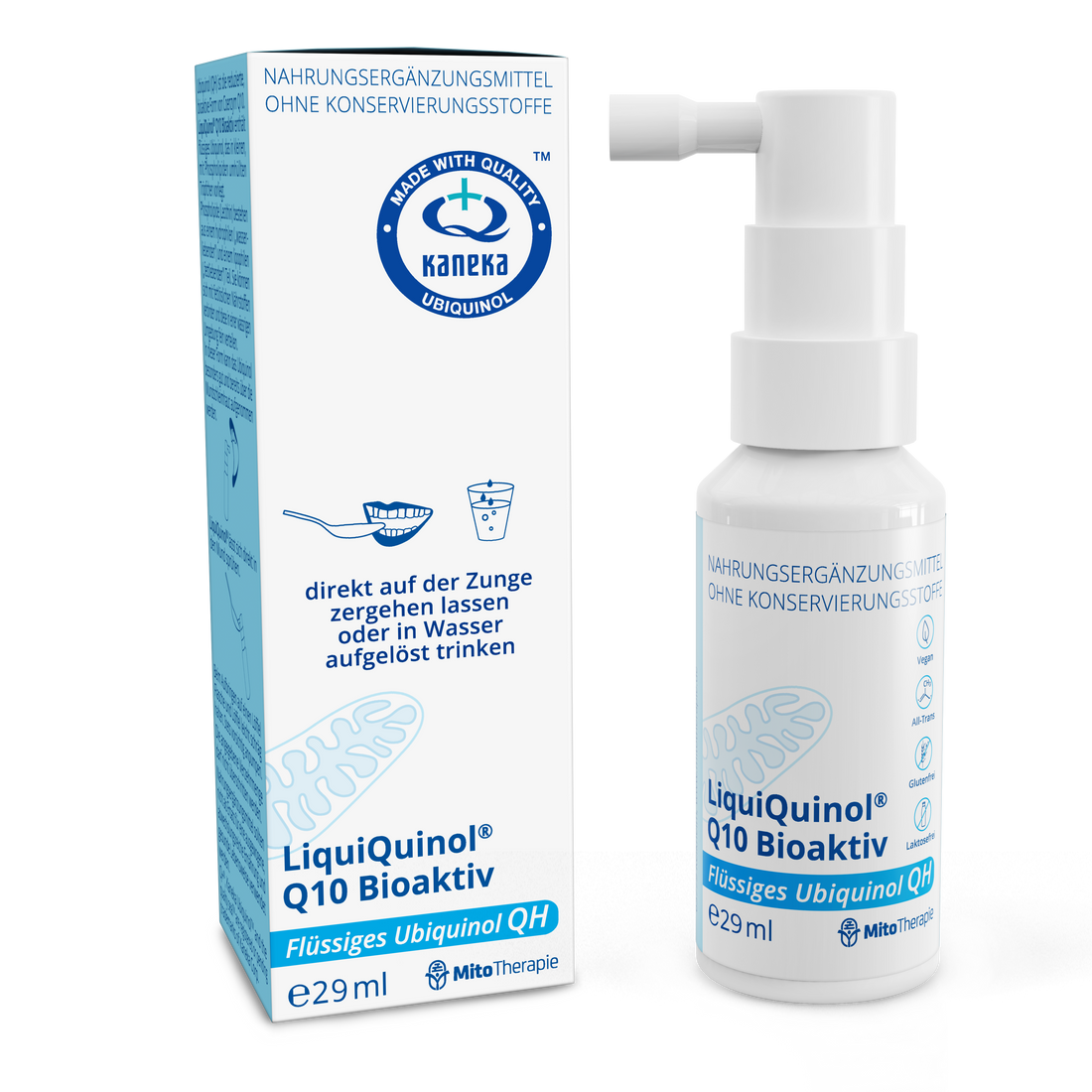 LiquiQuinol® Q10 Bioaktiv – ubiquinol liquide