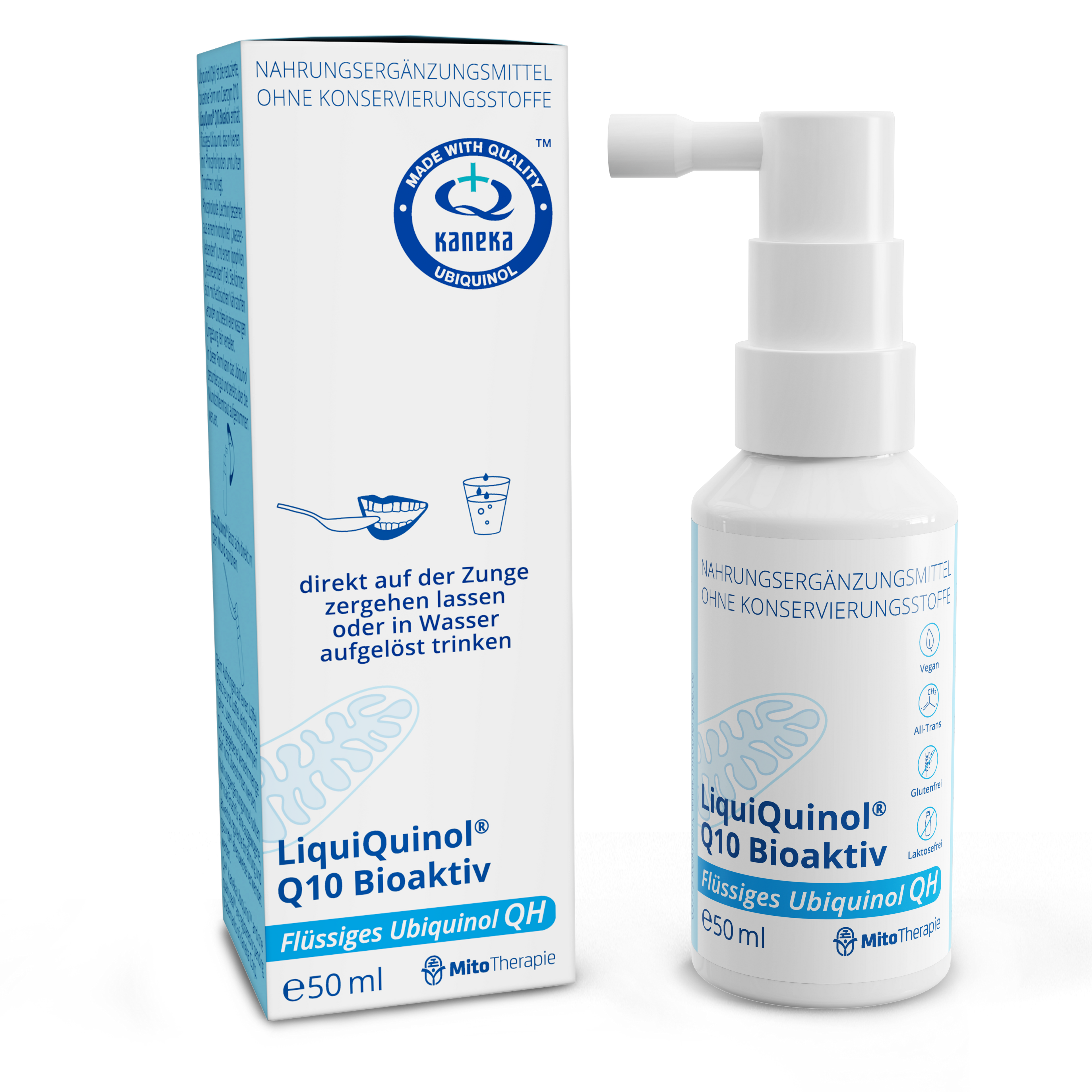 LiquiQuinol® Q10 Bioaktiv – flüssiges Ubiquinol