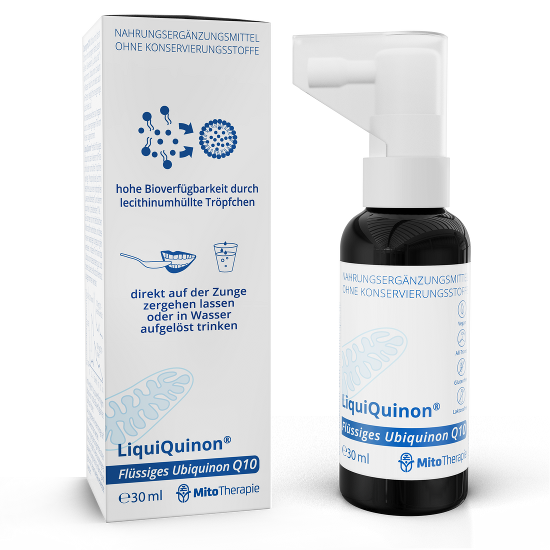 LiquiQuinon® – ubiquinona líquida – coenzima Q10