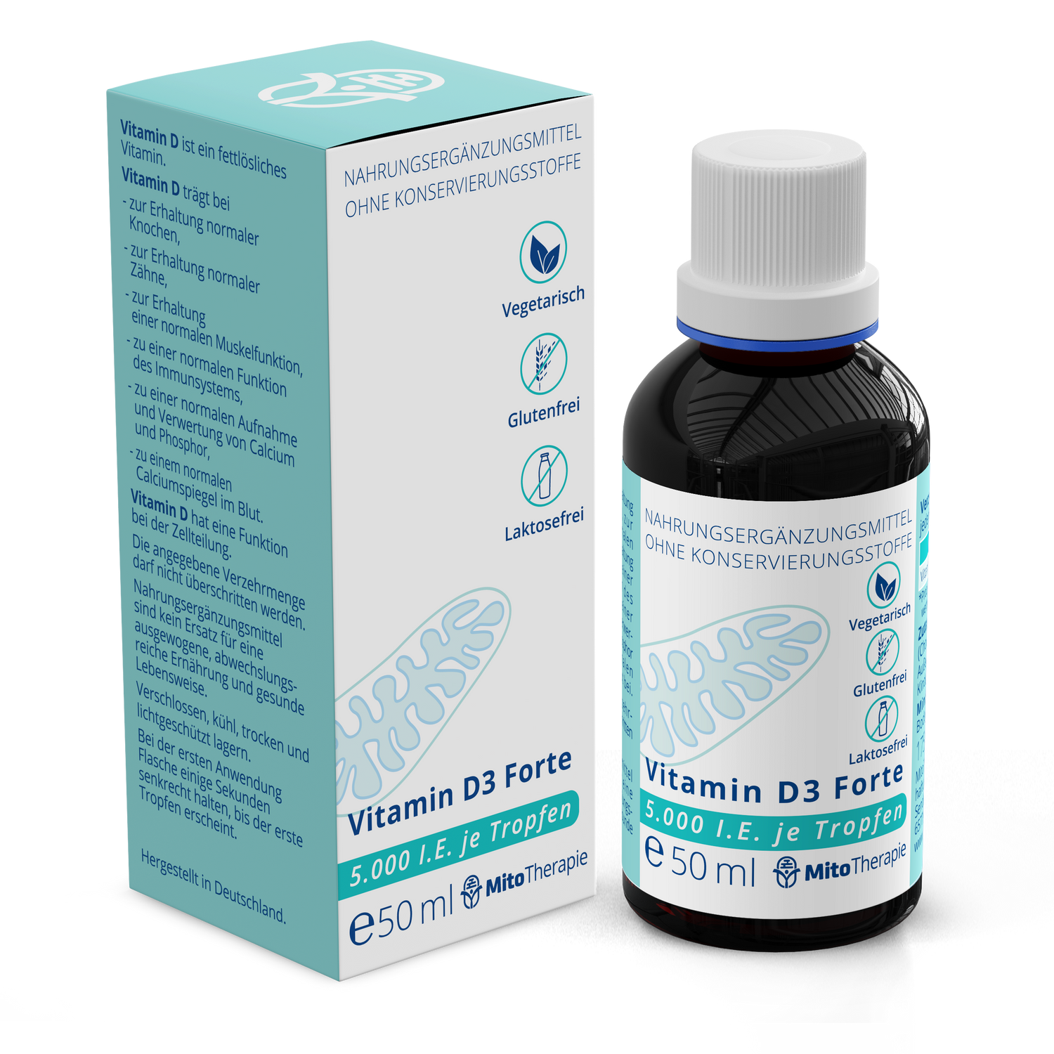 Vitamin D3 Tropfen – 5000 I.E. je Tropfen